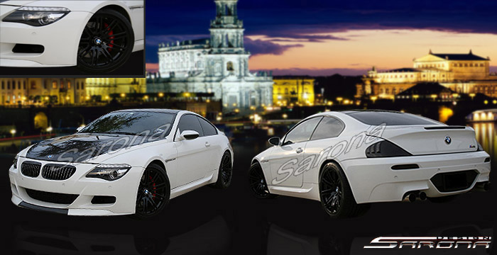 Custom BMW 6 Series Body Kit  Coupe & Convertible (2004 - 2010) - $1990.00 (Manufacturer Sarona, Part #BM-063-KT)